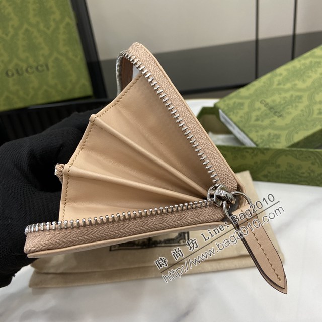 Gucci專櫃古馳最新款Marmont系列錢夾男女款拉鏈長夾錢包 jh2482型號：790057